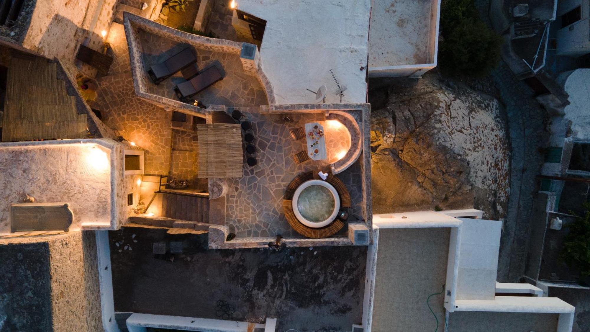 Themed House "Castle Halaros" View 17Th Century Villa Glinado Naxos Exterior photo